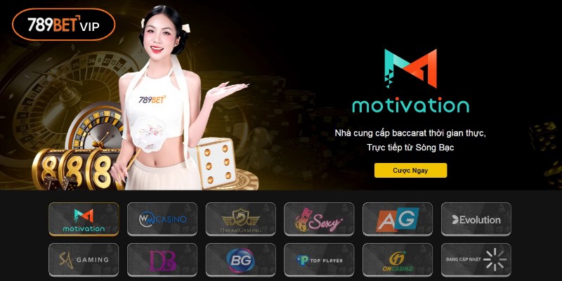 Trang web 789BET cung cấp đa dạng trò chơi, sảnh cược