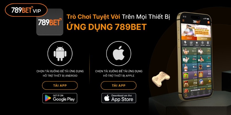 Người chơi truy cập nhà cái, chọn mục tải iOS 789BET
